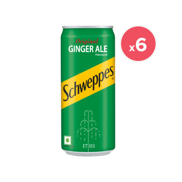 Schweppes Ginger Ale - Pack of 6