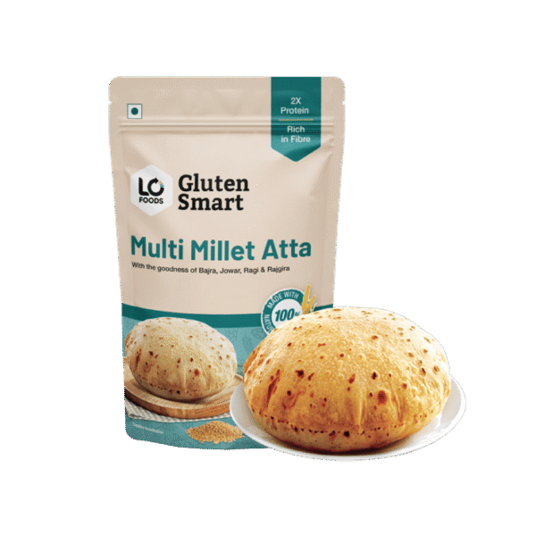Lo! Foods Gluten Free Atta (Jowar, Ragi Flour and Millet)