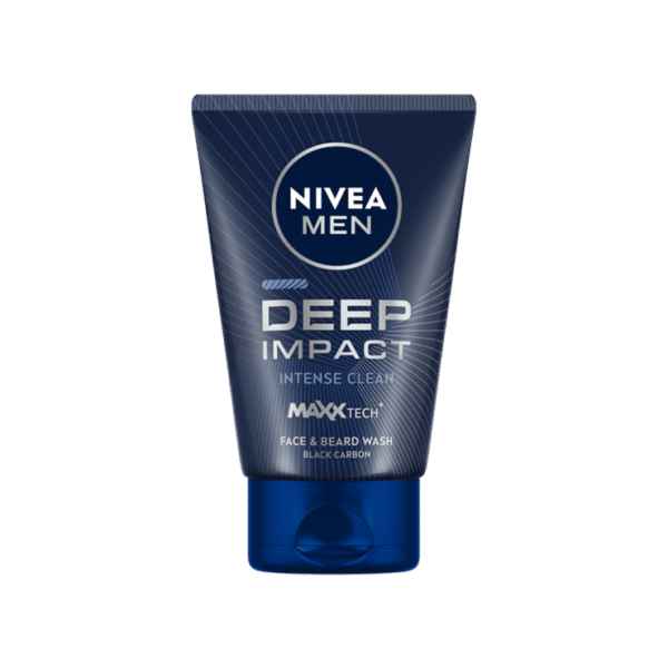 Nivea Men Deep Impact Intense Clean Face Wash 100 ml