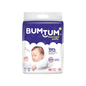 Bumtum Overnight Baby Diaper Pants (M, 7 - 12 kg)