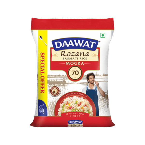 Daawat Rozana Mogra Basmati Rice (Short Grain)