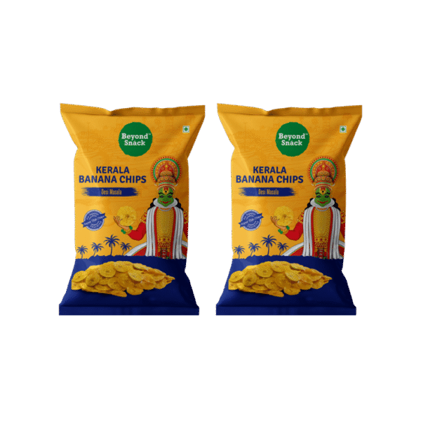Beyond Snack Desi Masala Kerala Banana Chips - Pack of 2