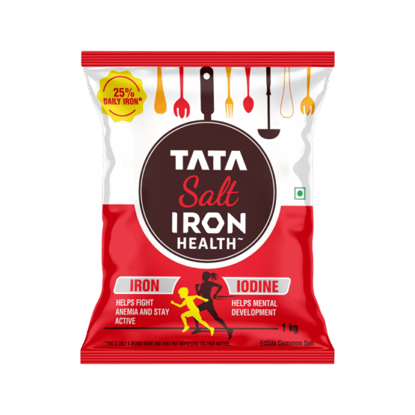 Tata Plus Iron Health, Double Fortified Salt
