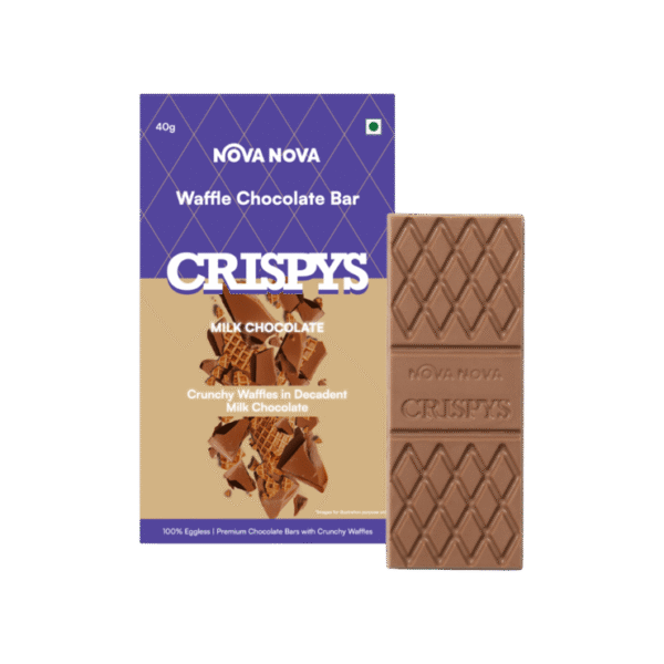 Nova Nova Crispys Waffle Milk Chocolate Pack