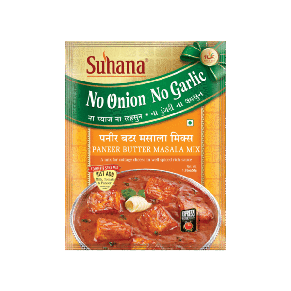 Suhana Butter Paneer Masala Mix (No Onion, No Garlic)