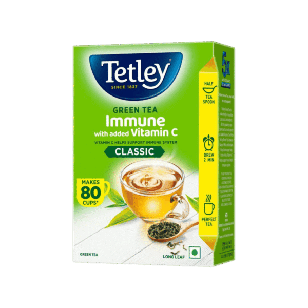 Tetley Immune with Added Vitamin C Green Tea (100 g)