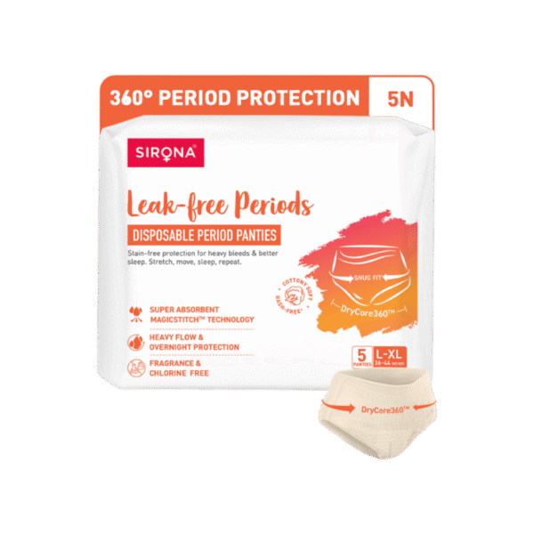 Sirona Disposable Period Panty for Teens