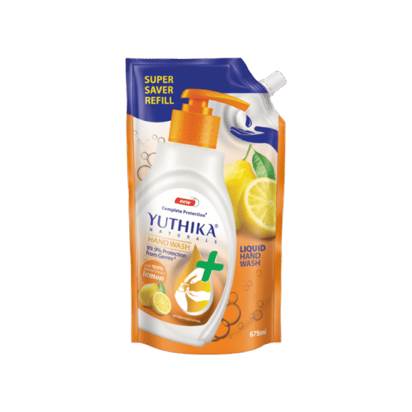 Yuthika Naturals Liquid Hand Wash - Lemon