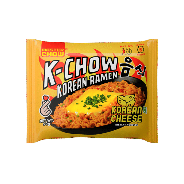 MasterChow K-chow Korean Ramen Cheese Instant Noodles