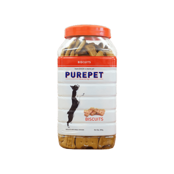 PurePet Biscuit with Real Chicken Dog Treat