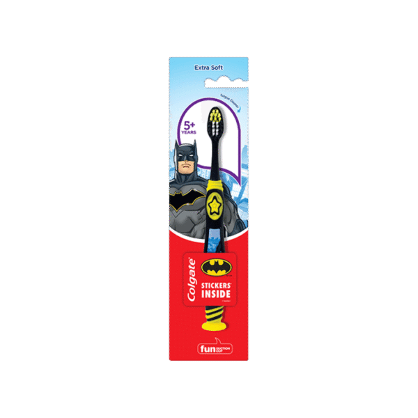 Colgate Batman Extra Soft Kids Toothbrush (5+ Years)