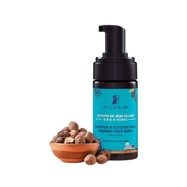Pilgrim Salicylic & Glycolic Acid Foaming Face Wash