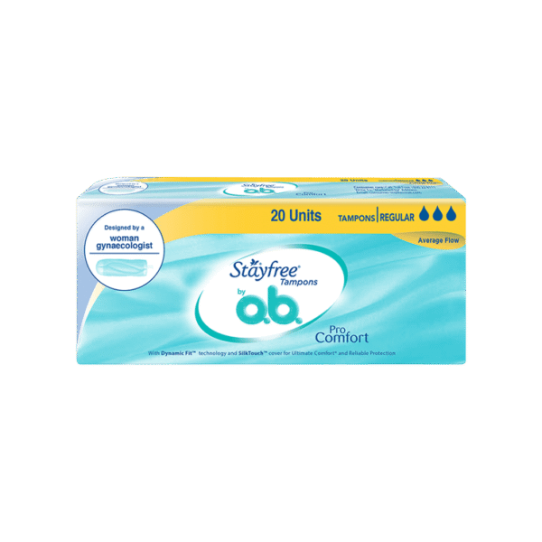 Stayfree Pro Comfort Tampons (by OB)