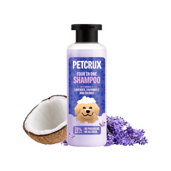 Petcrux 4 in 1 Lavender Pet Shampoo