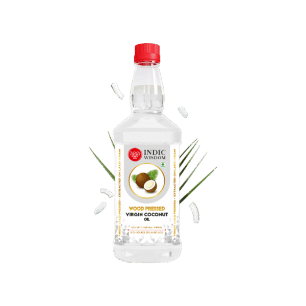 Indic Wisdom Wood Virgin Cold Pressed Coconut Oil