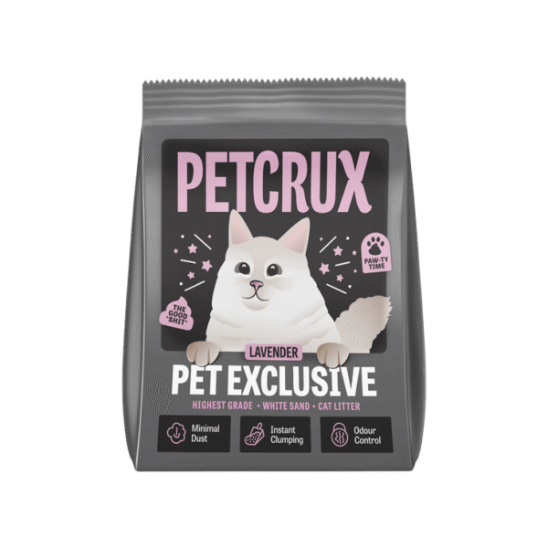 Petcrux Pet Exclusive White Sand Cat Litter (Lavender)