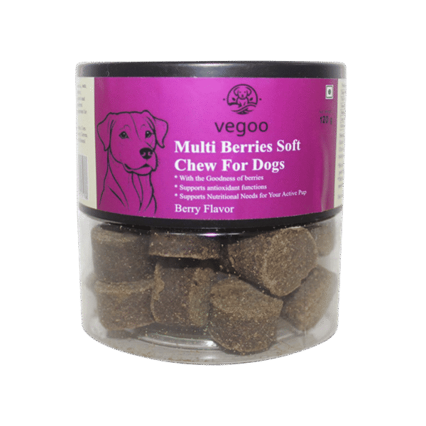 vegoo Multi Berries Soft Chew Dog Treat