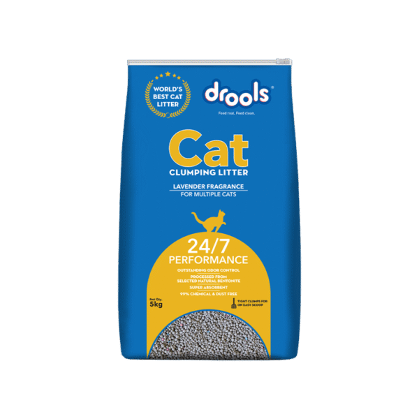 Drools Lavender Fragrance Clumping Cat Litter