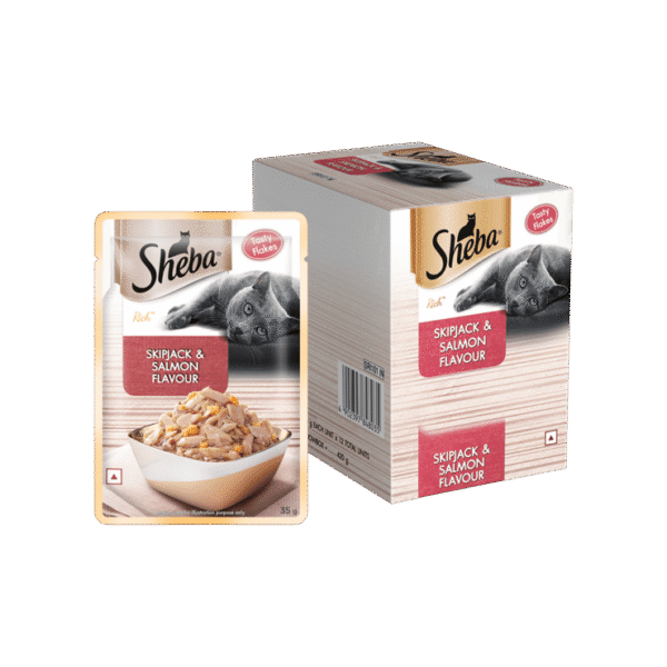 Sheba Rich Wet Cat Food -Skipjack Salmon