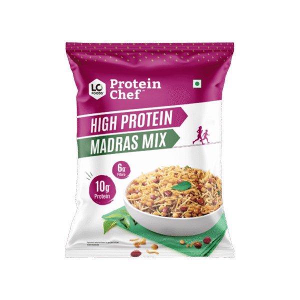 Protein Chef Madras Mixture Namkeen High Protein Healthy Snacks