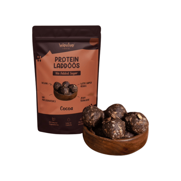 WEVIVE INDIA Protein Laddu (Cocoa)