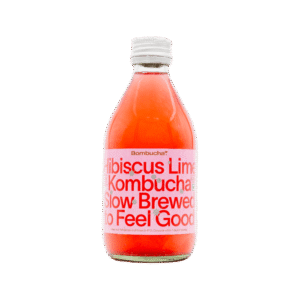 Bombucha Hibiscus Lime Kombucha
