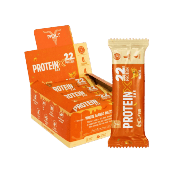 Bolt 22g Mango High Protein Bar