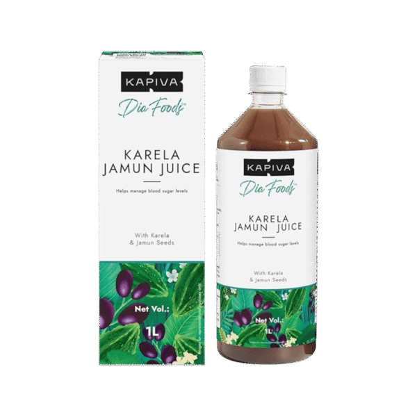 Kapiva Ayurveda Karela Jamun Herbal Juice (Sugar & Diabetic Special)