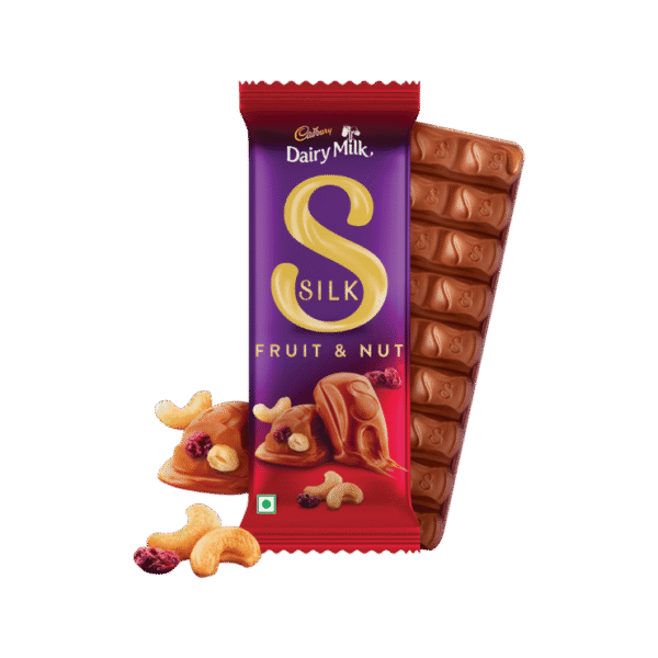 Cadbury Dairy Milk Silk Fruit & Nut Milk Chocolate Bar