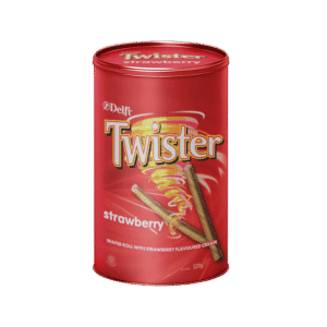 Delfi Twister Strawberry Wafer Roll