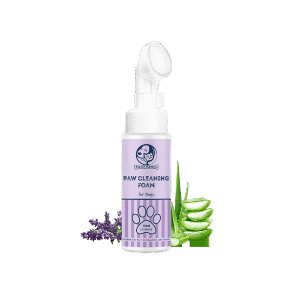 Foodie Puppies Pet Paw Cleaning Foam Lavender