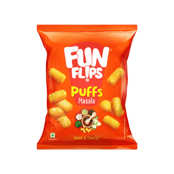 Fun Flips Baked & Crunchy Masala Puffs