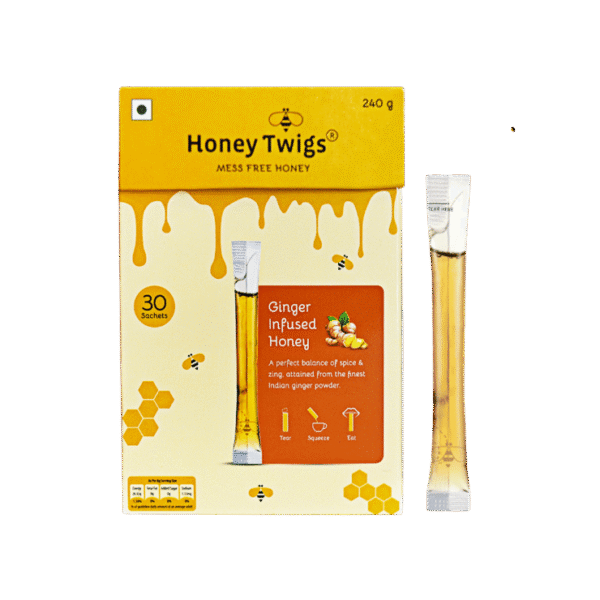 Honey Twigs Ginger Infused Honey