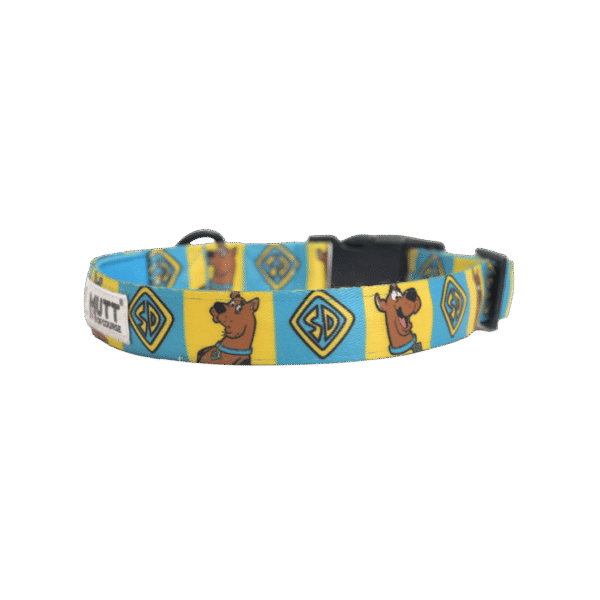 Mutt of Course Scooby Dooby Doo Printed Dog Collar (Small)