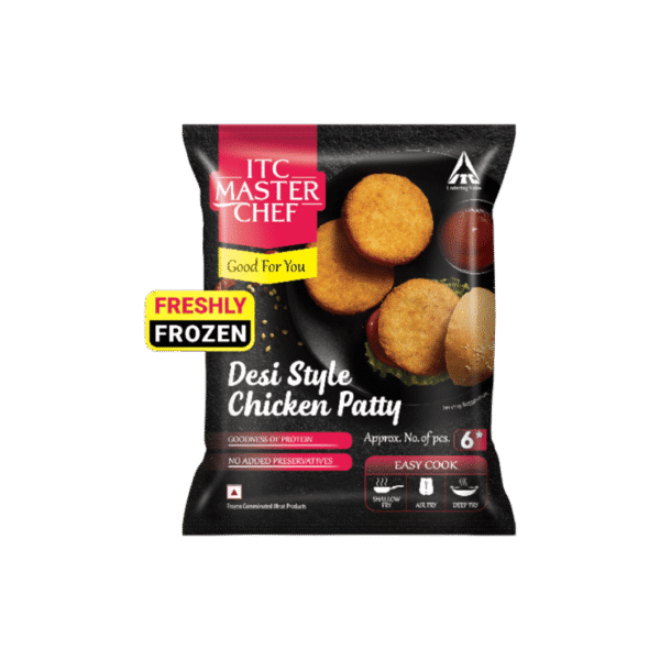 ITC Master Chef Desi Style Chicken Burger Patty
