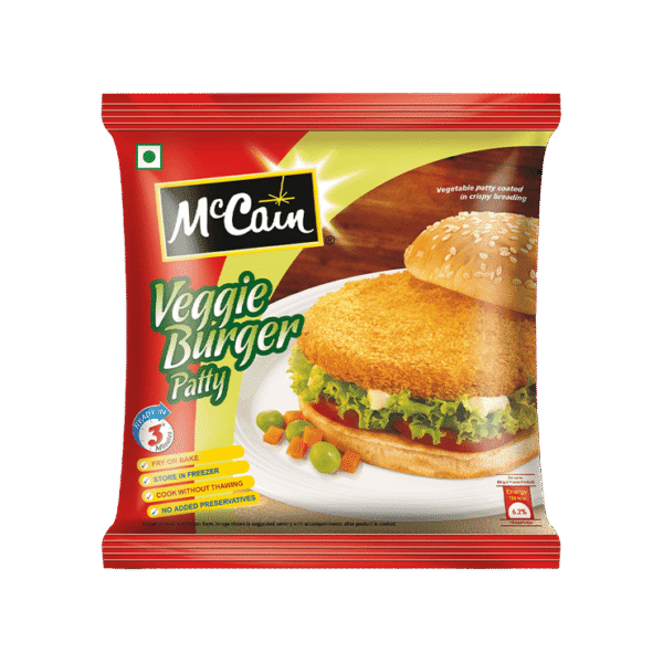 McCain Veg Burger Patty (Frozen)