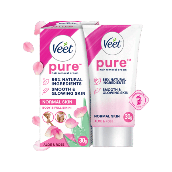 Veet Aloe & Rose Normal Skin Hair Removal Cream