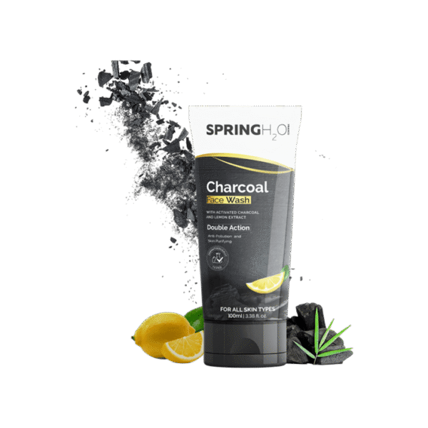 Spring H2o Charcoal Facewash