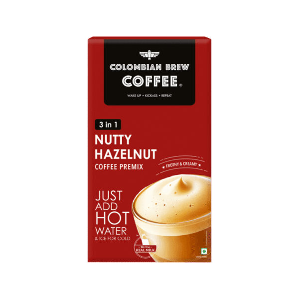 Colombian Brew Coffee Hazelnut Coffee Premix