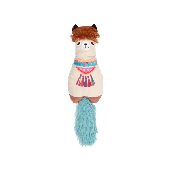 HUFT Miss Camella Plush Cat Toy With Catnip (Multicolour)