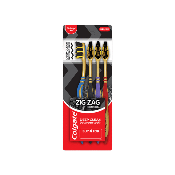 Colgate Zig Zag Charcoal Toothbrush (Medium)