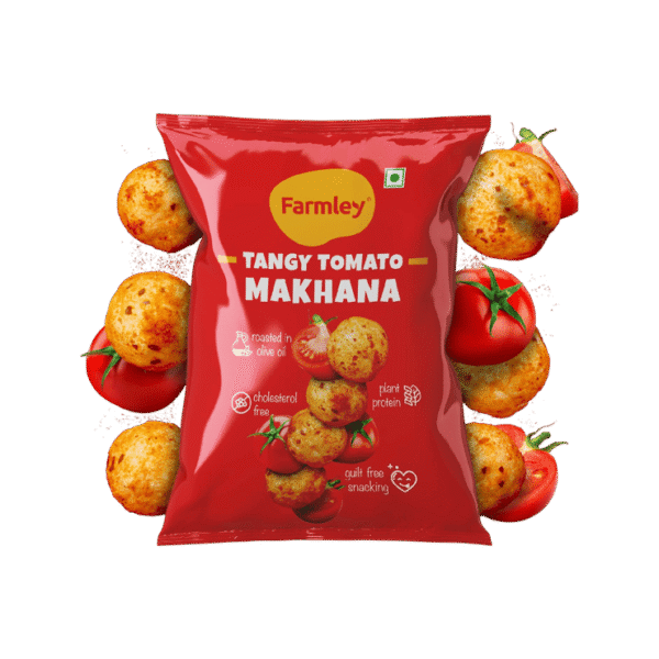 Farmley Tangy Tomato Flavoured Makhana Roasted In Olive Oil