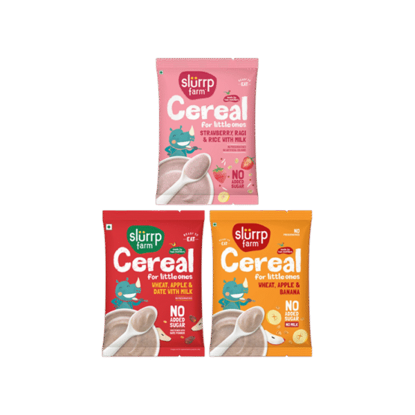 Slurrp Farm Trial Pack Baby Cereal
