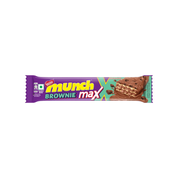 Nestle Munch Brownie Max Choco Coated Wafer Chocolate