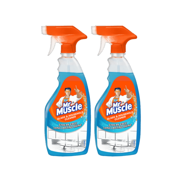 Mr Muscle Glass Cleaner (Spray) - Pack of 2