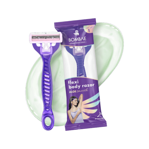 Bombae Vitamin E & Aloe Disposable Women's Razor for Women