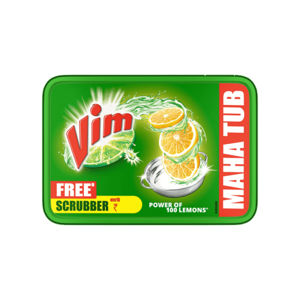Vim Lemon Tub Dishwashing Tub (500 g)