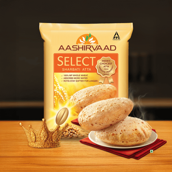 Aashirvaad Select 100% MP Sharbati Atta (10 kg)