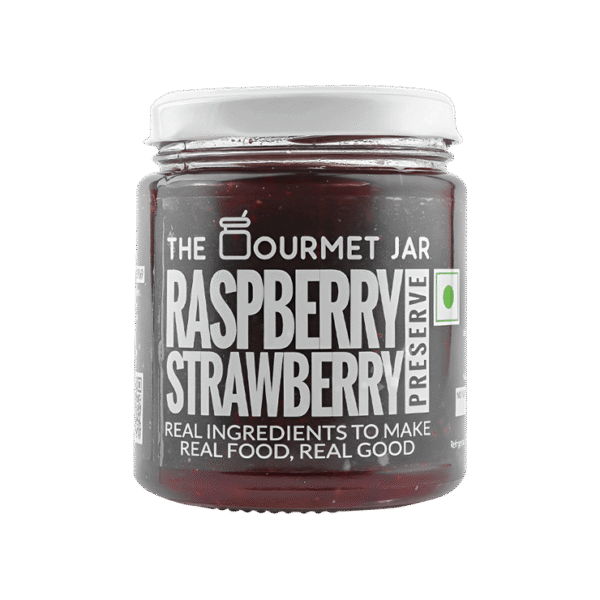 The Gourmet Jar Raspberry Strawberry Preserve