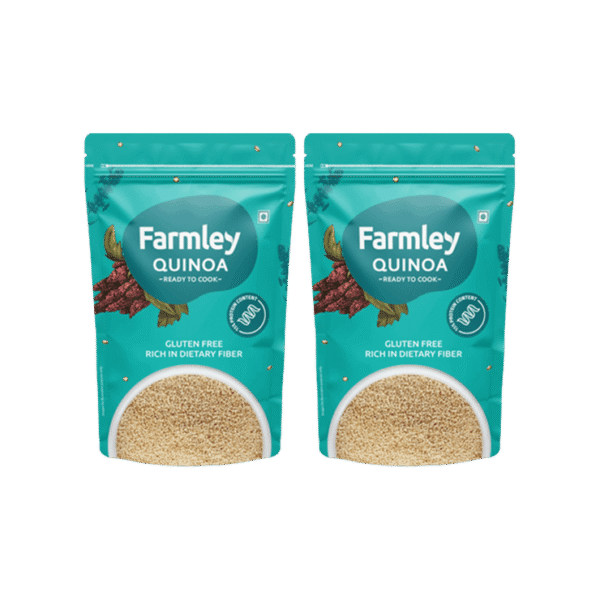 Farmley Natural Quinoa High Protein, Dietary Fiber & Gluten-Free Superfood - Pack of 2